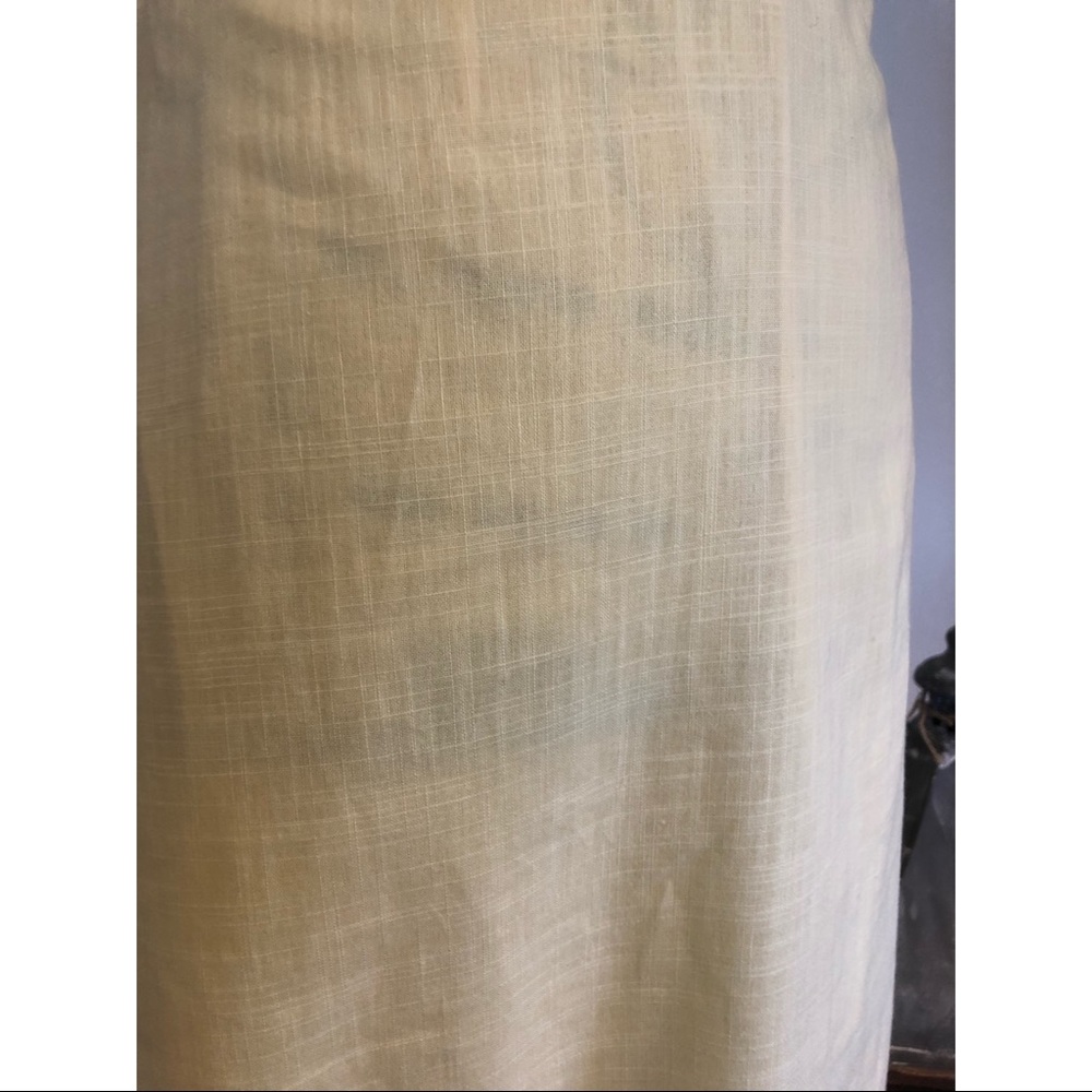 NWT Linen Lemon Dress - Picture 6 of 7